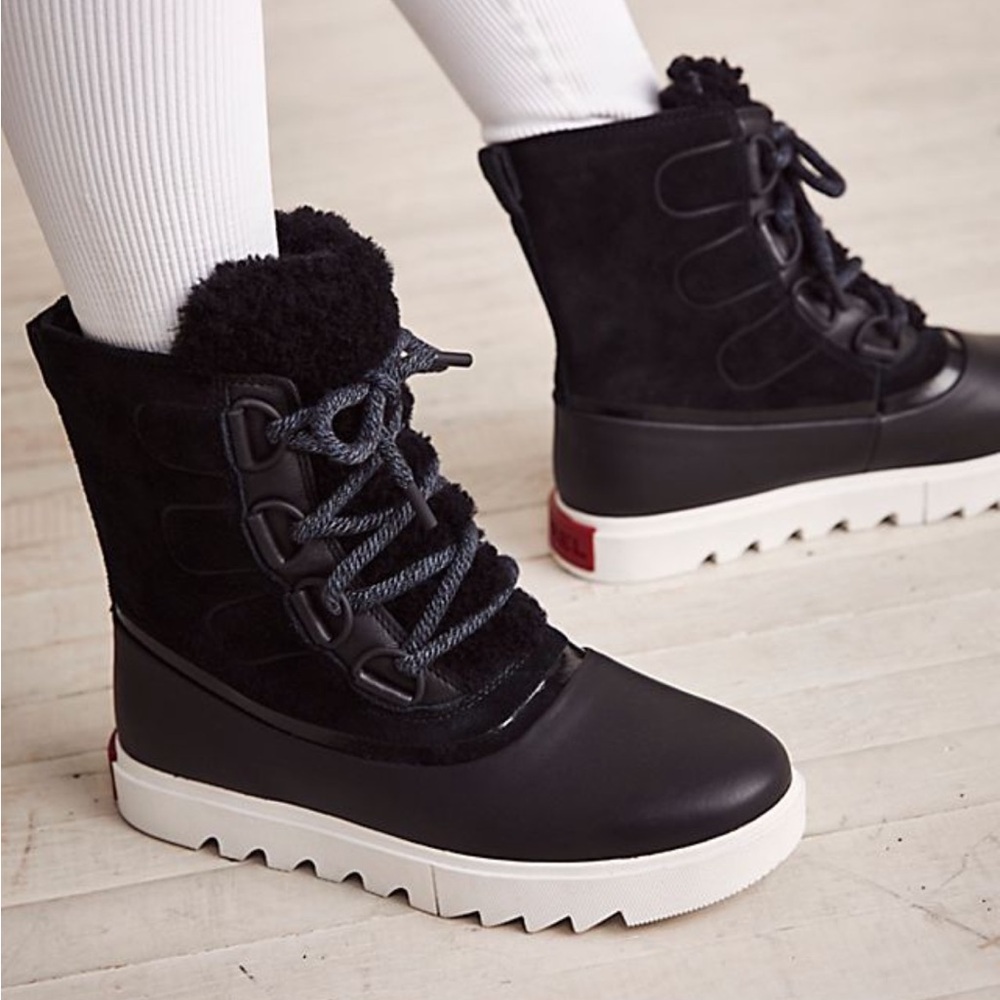 NWT SOREL Joan of Arctic Next Lite Waterproof Wedge Snow Boots